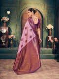 Baby Pink Shimmer Saree