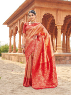 Mauve Sequin Saree