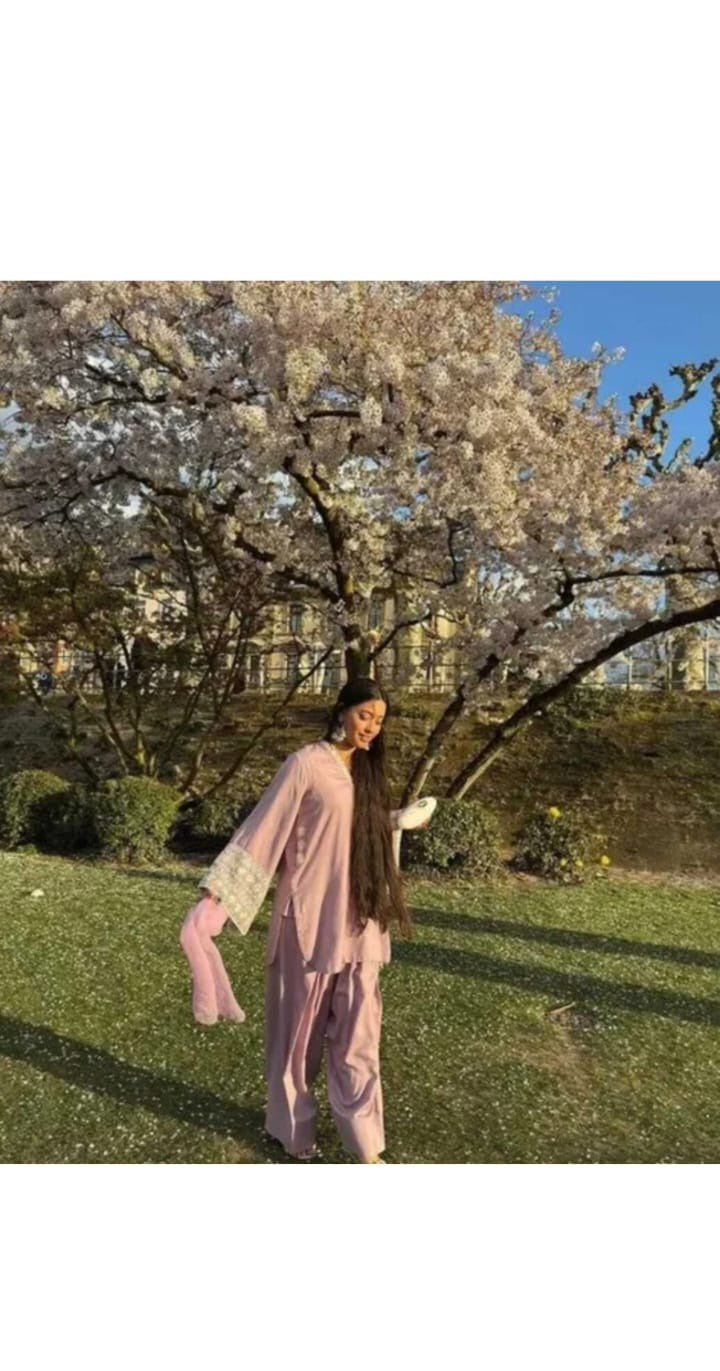 Mauve Palazzo Kurta Set