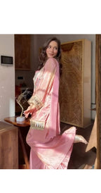 Pink Floral Kurta Set