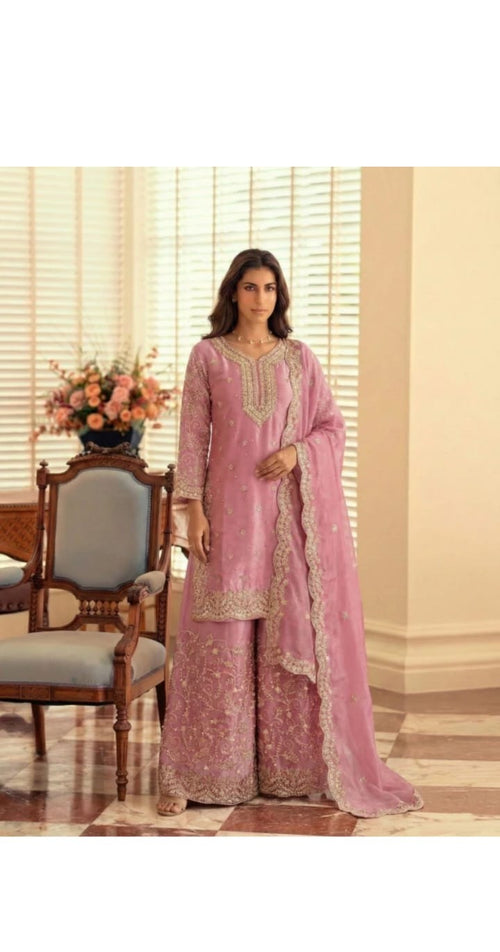 Blush Pink Kurta Set